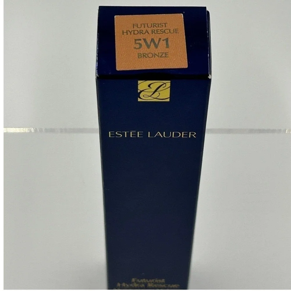 Estee Lauder Futurist Hydra Rescue Makeup 5W1 Bronze 1.2oz New SPF 45 Foundation
